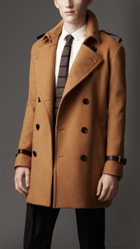 burberry us camel cashmere coat|burberry cashmere trench coat men's.